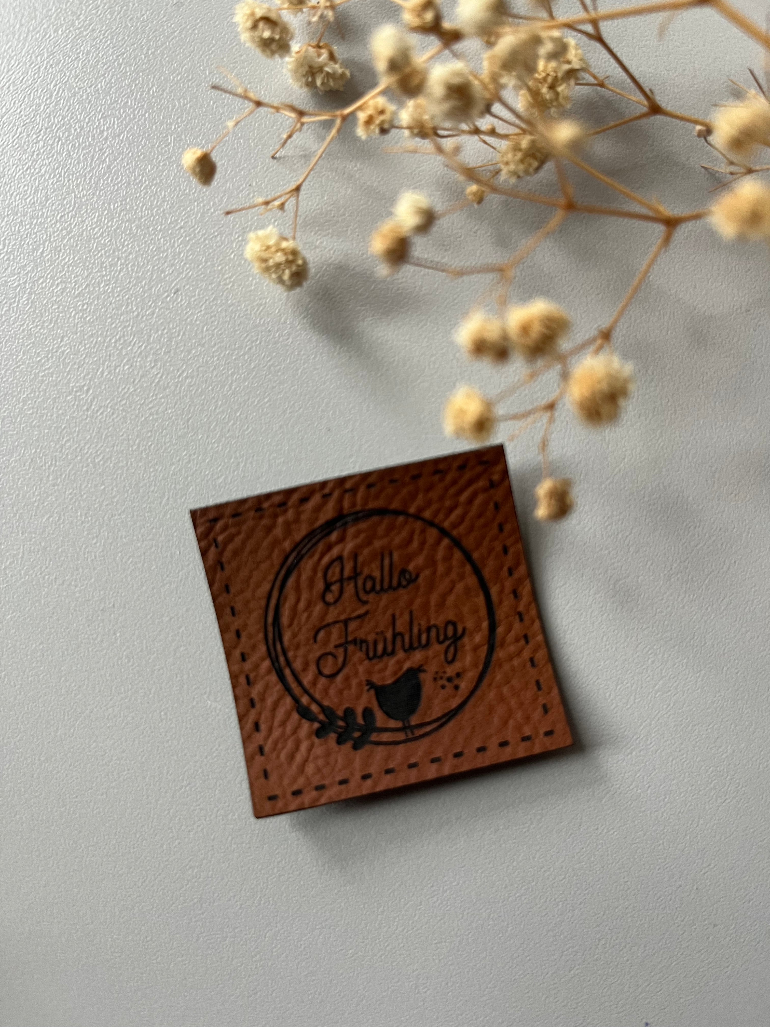 Hallo Frühling Label